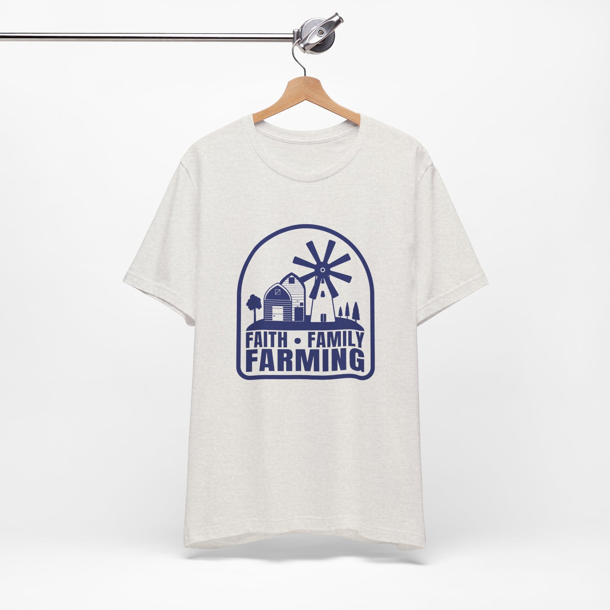Faith Family Farming Tee - Unisex Jersey Short Sleeve T-Shirt, Farm Life Apparel, Country Living Gift, Summer Outfit, Casual Wear, [...]